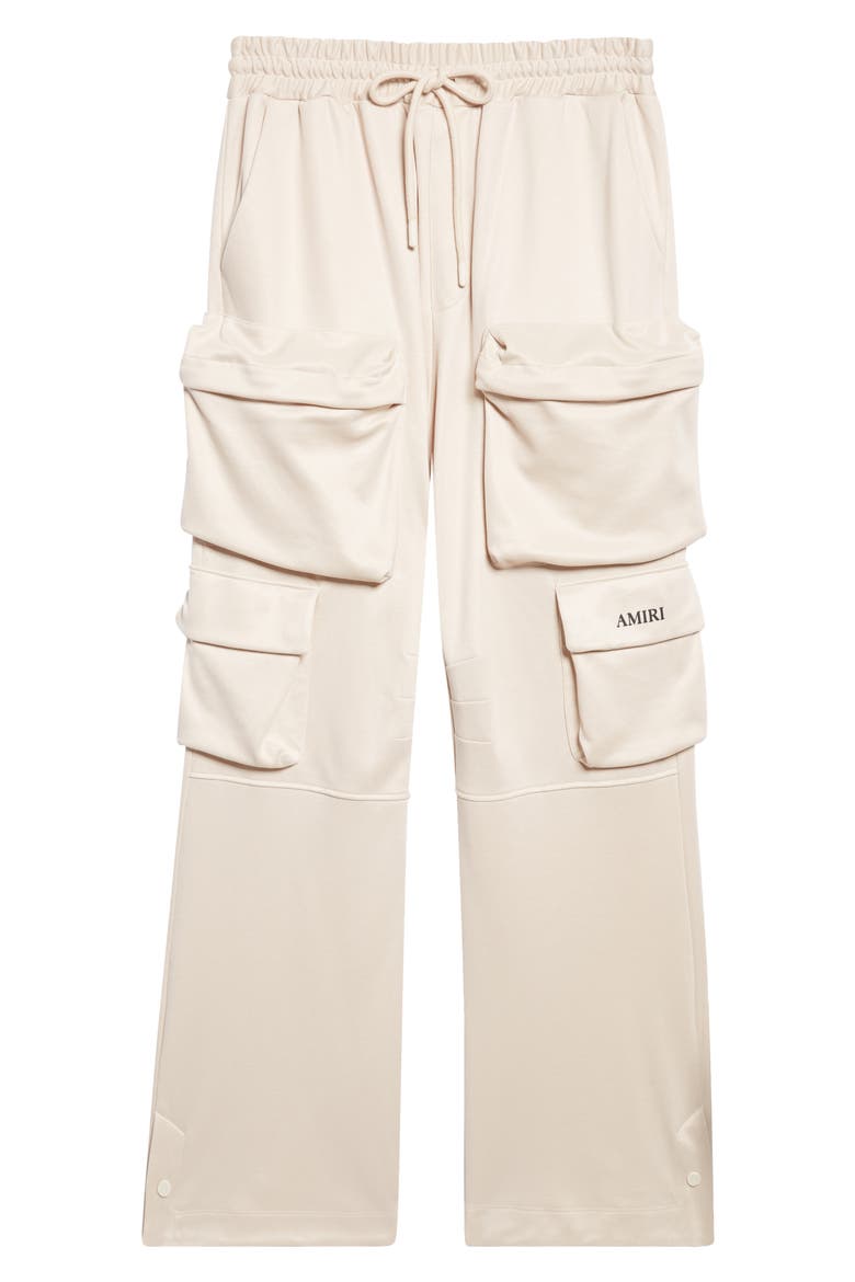 Drawstring Cargo Pants, Alternate, color, ALABASTER