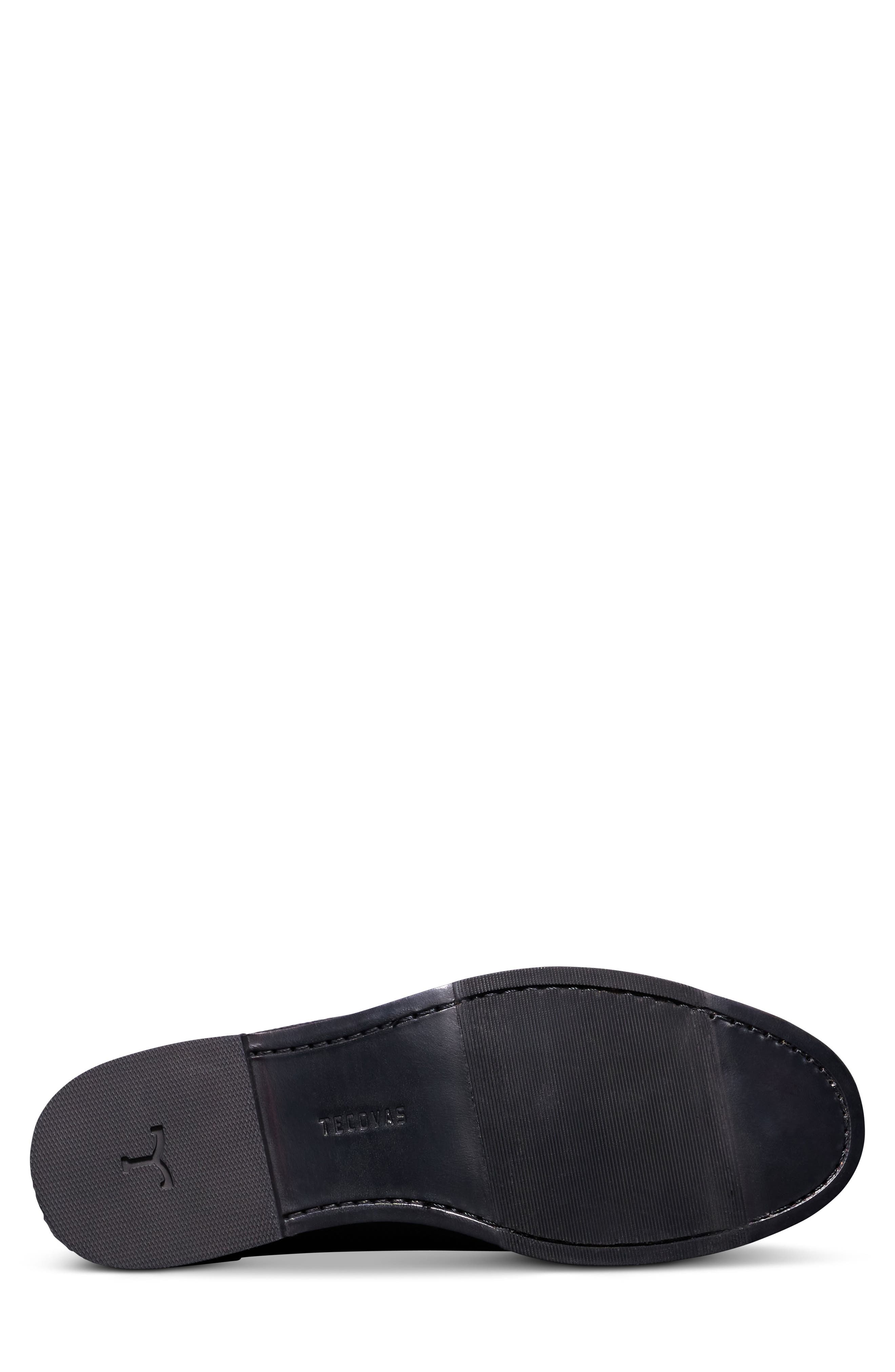 Tecovas The Monterrey Midnight Bison Loafer, Alternate, color, Black