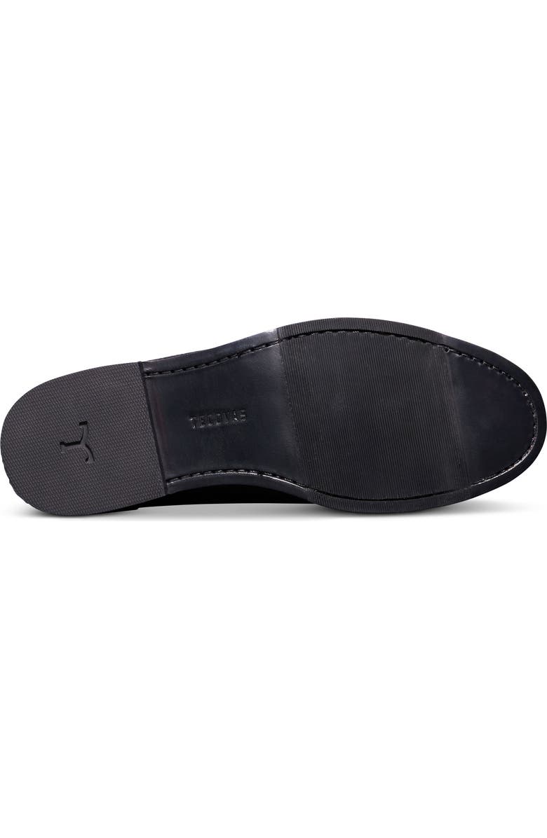 Tecovas The Monterrey Midnight Bison Loafer, Alternate, color, Black