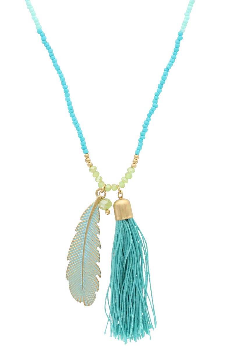 OLIVIA WELLES Fly Away Lariat Necklace, Main, color, 