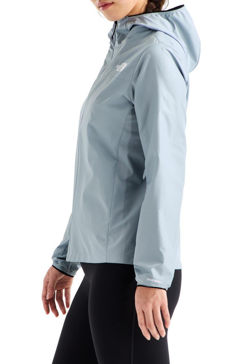 Wind Hooded Jacket, Alternate, color, FROST GREY