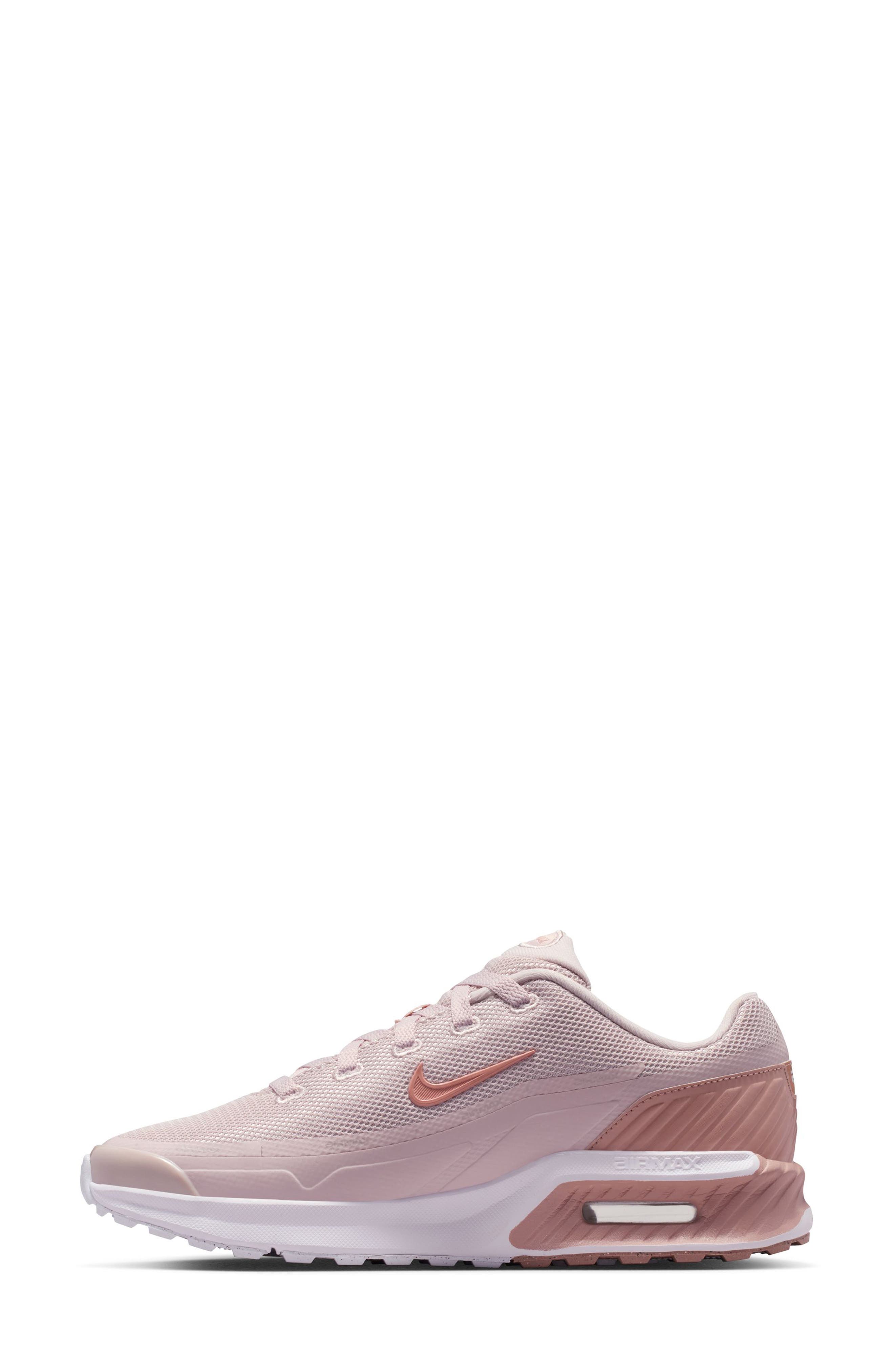 Nike Air Max Bia Sneaker, Alternate, color, Clay Red/ Rose/ Pink/ White
