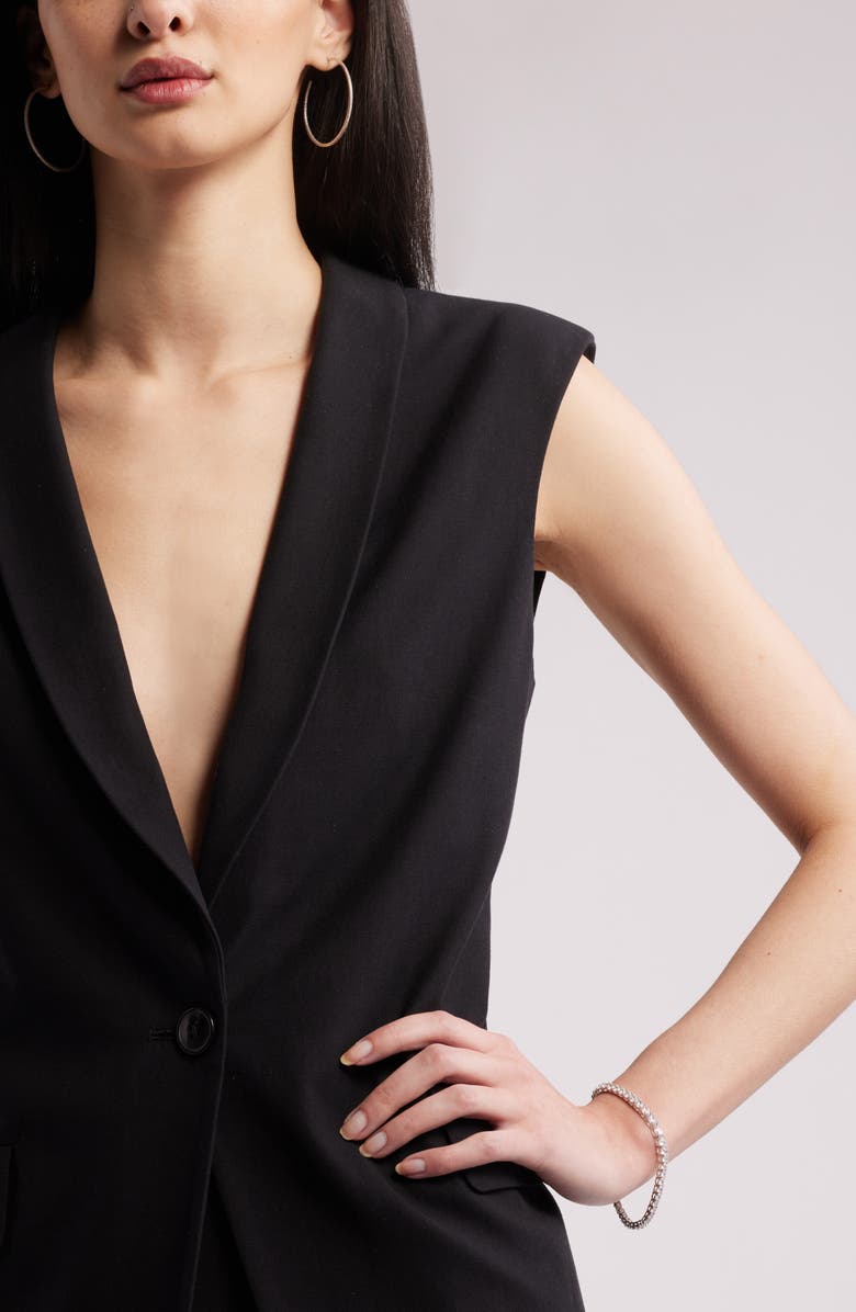 Nordstrom Cubic Zirconia Tennis Bracelet, Alternate, color, Clear- Silver