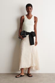COS Jacquard Handkerchief Midi Skirt