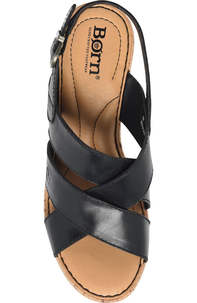 Børn Sami Cork Wedge Sandal, Alternate, color,