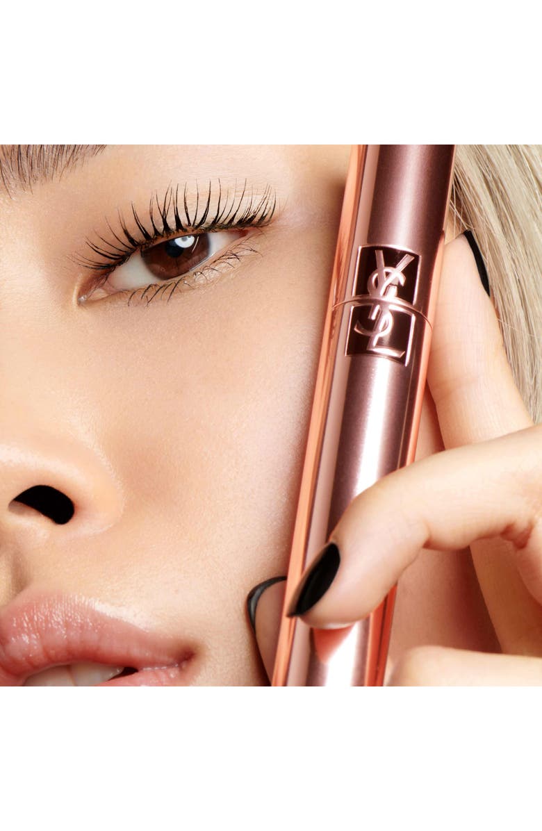 Yves Saint Laurent Le Curler Lengthening & Curling Mascara, Alternate, color, Noir Ombre