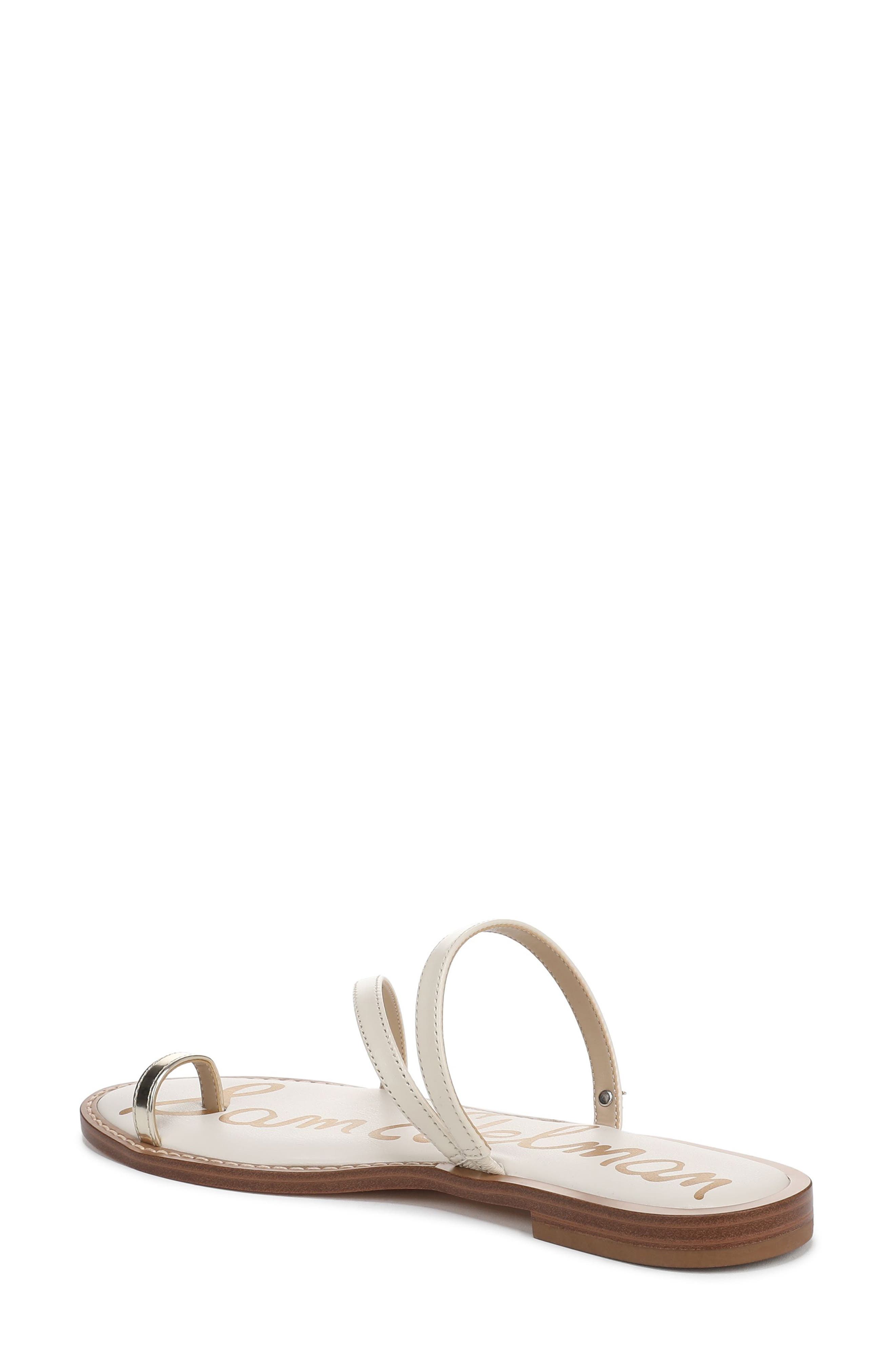 Sam Edelman Harlyn Toe Loop Slide Sandal, Alternate, color, Jute/ Modern Ivory