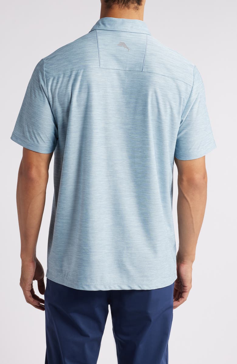Tommy Bahama Palm Coast Hibiscus Border IslandZone<sup>®</sup> Polo, Alternate, color, 