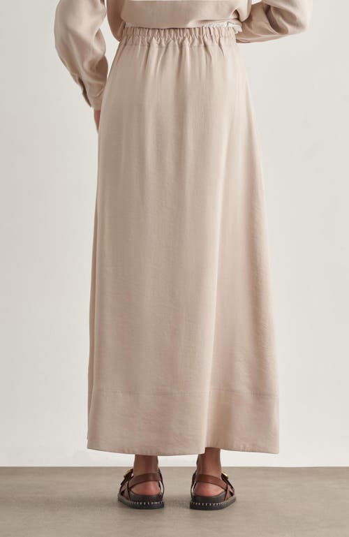 Mizalle Maxi Skirt In Neutral