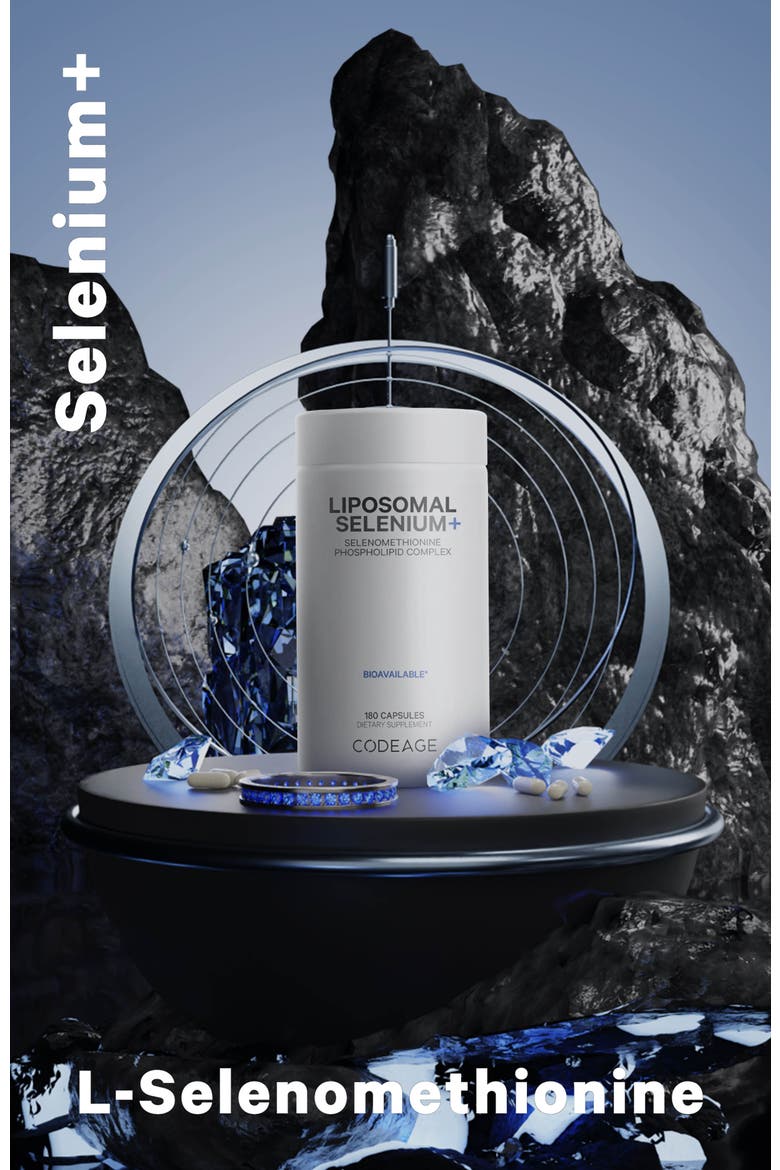 Liposomal Selenium Trace Mineral  Supplement, Alternate, color, White