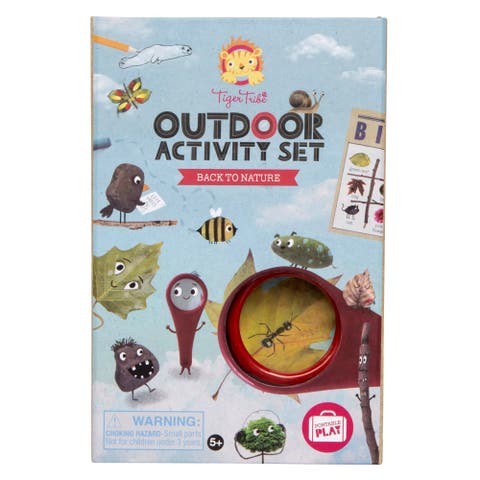 Outdoor Activity Set Back To Nature, 36 Pages, Kids