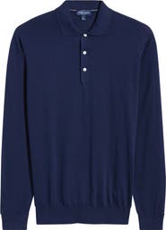 Peter Millar Crown Crafted Mariner Polo Sweater