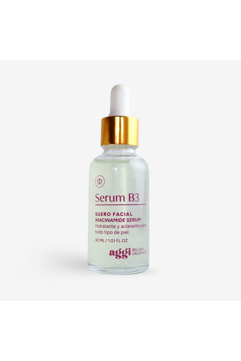 B3 Radiance Niacinamide & Spirulina Brightening Face Serum, Main, color, No Color
