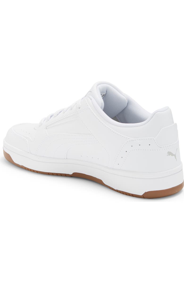 PUMA Rebound Joy Low Top Sneaker, Alternate, color, Puma White-Puma White