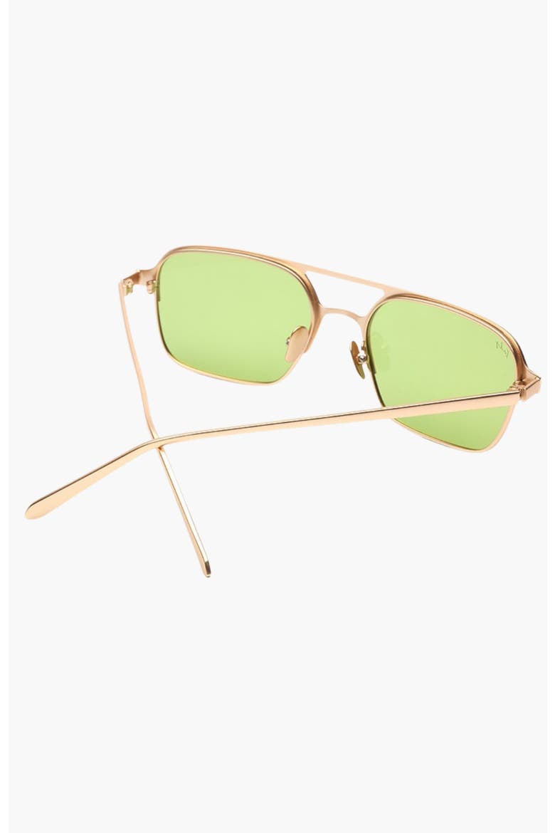 Jimmy Aviator Polarized Sunglasses, Alternate, color, Green