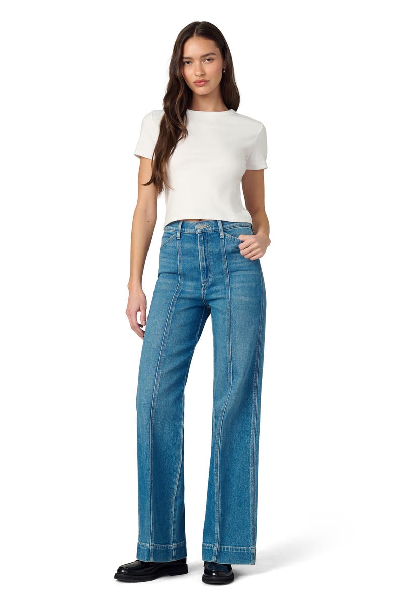 Joe's The Front Seamed Wide Leg Jeans, Alternate, color, Biggest Fan