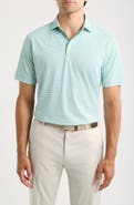 Peter Millar Candor Stripe Mesh Performance Polo
