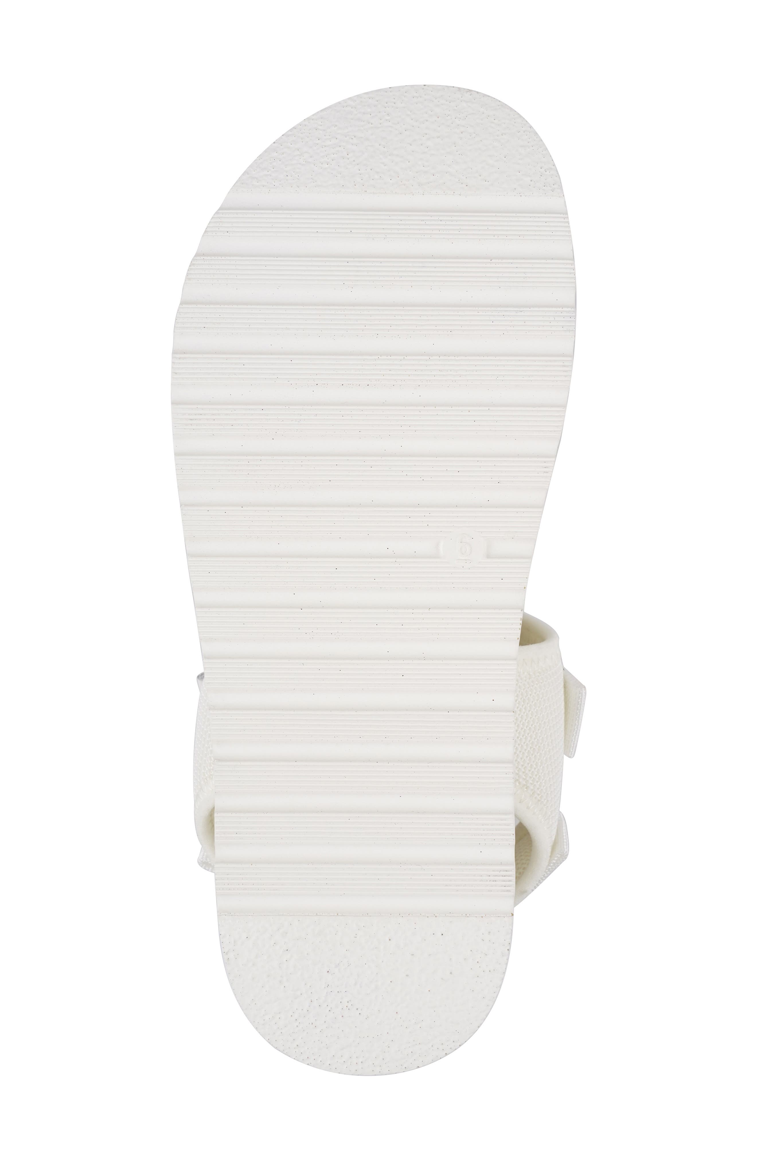 Shadoww Platform Sandal, Alternate, color, OFF WHITE FABRIC