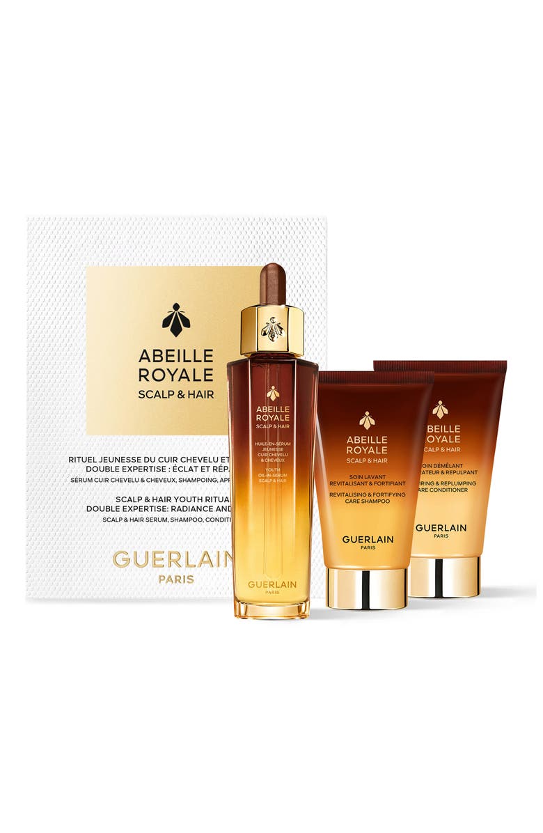 Guerlain Abeille Royale Scalp & Hair Youth Ritual Set (Limited Edition) $170 Value, Main, color, 