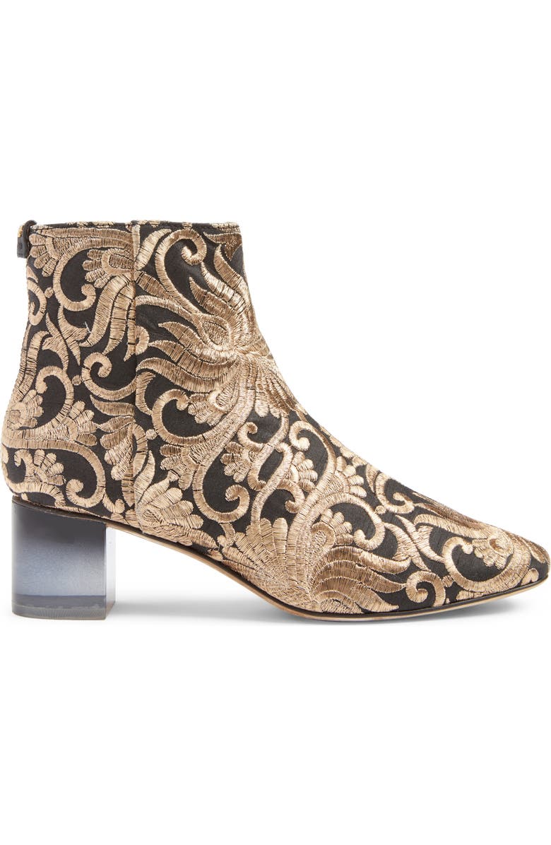 Tory Burch Carlotta Embroidered Bootie, Alternate, color,