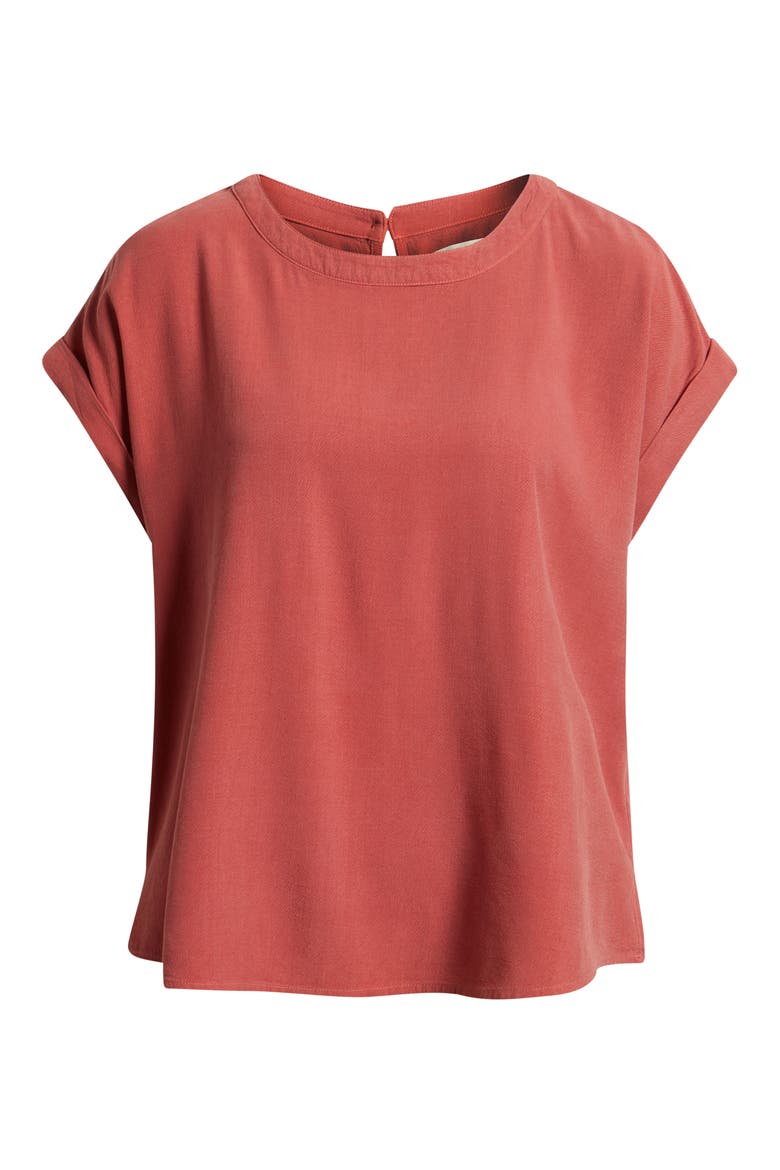 Crewneck T-Shirt, Alternate, color, SUN WASHED CLAY