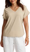 Tommy Bahama Kauai Lurex V-Neck T-Shirt
