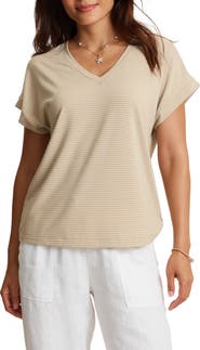 Tommy Bahama Kauai Lurex V-Neck T-Shirt