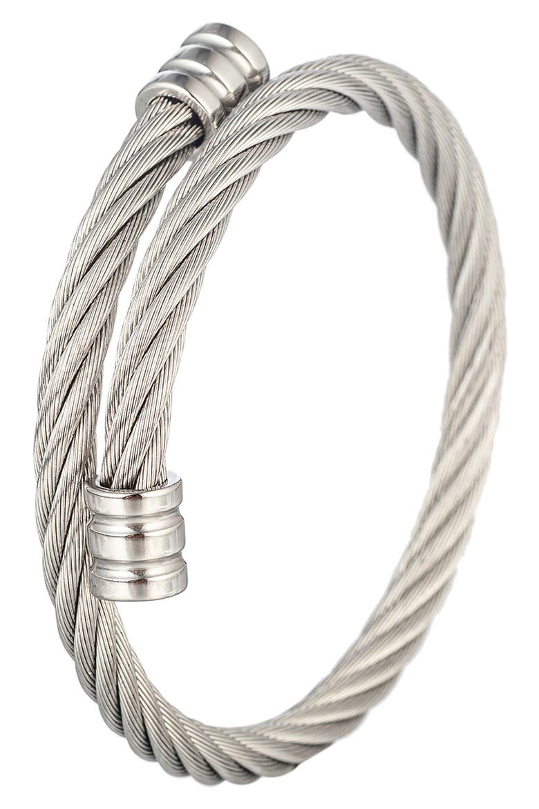 Nicky Wire Bracelet, Main, color, SILVER