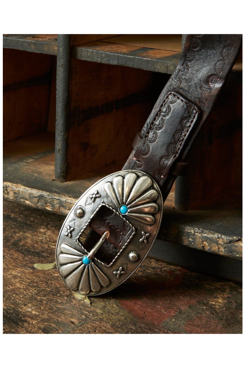 Trinity Leather Belt, Alternate, color, CUOIO