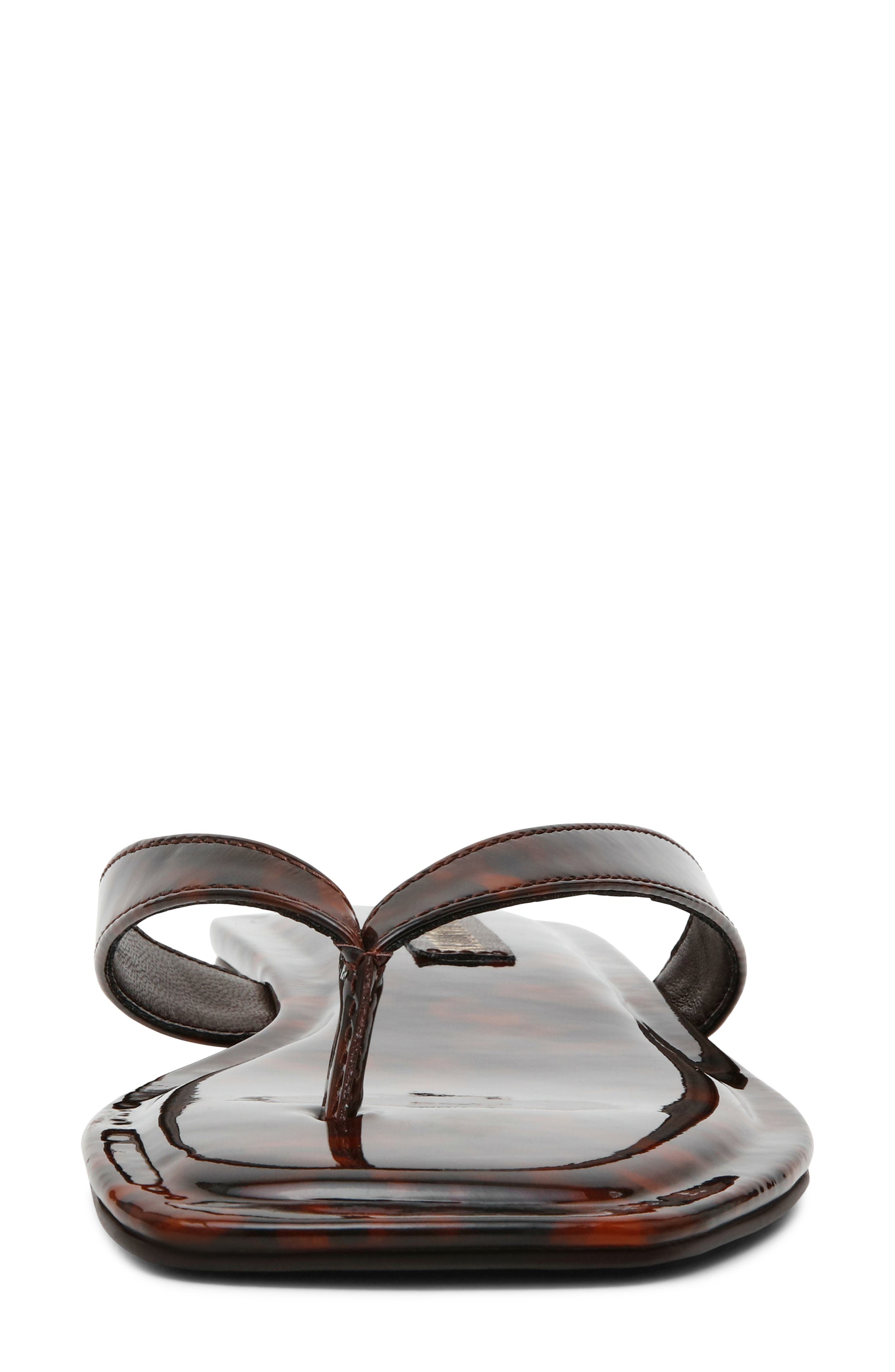 Trella Flip Flop, Alternate, color, TORTOISE