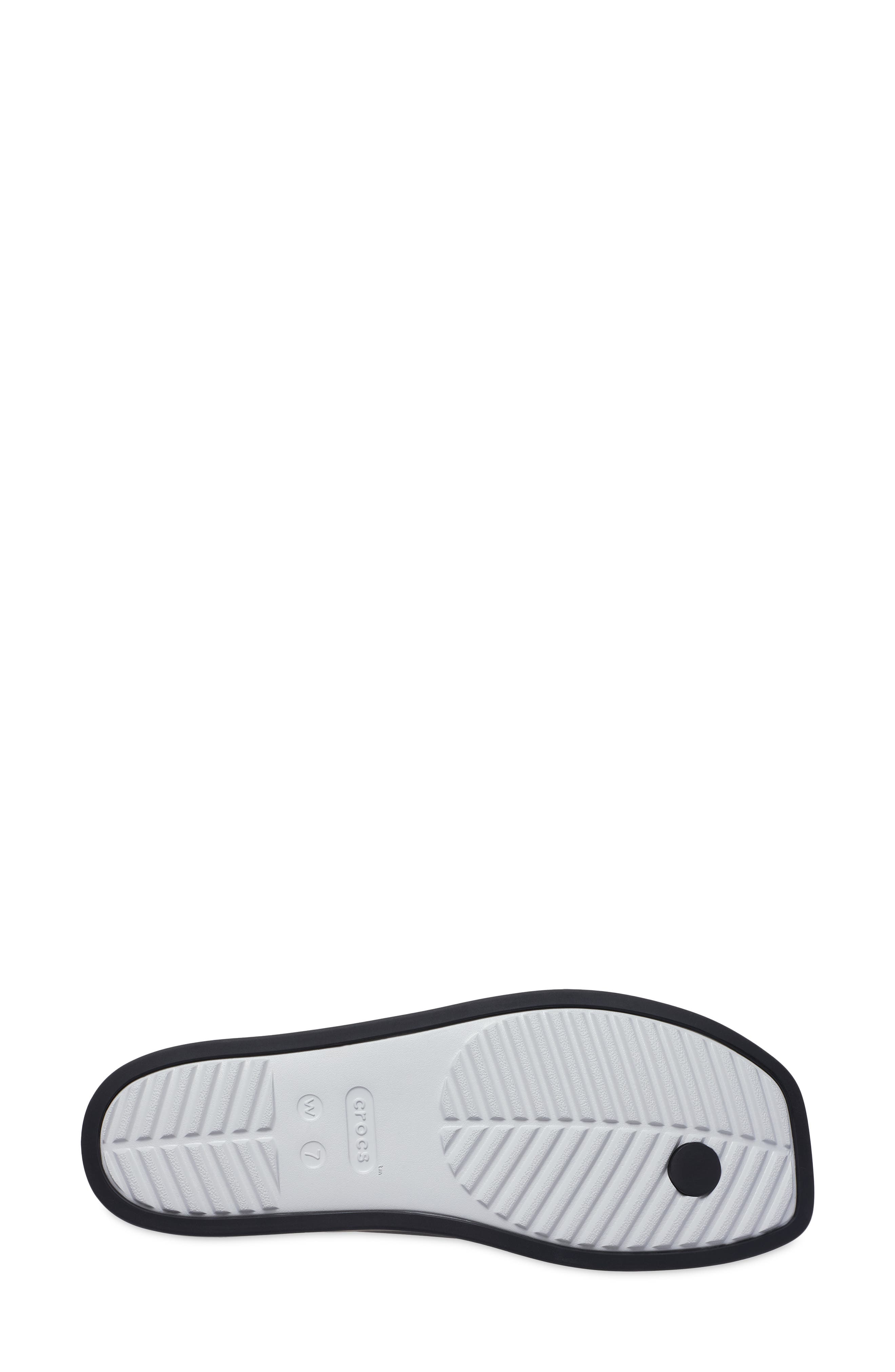 Miami Ombré Flip Flop, Alternate, color, BLACK/ MULTI
