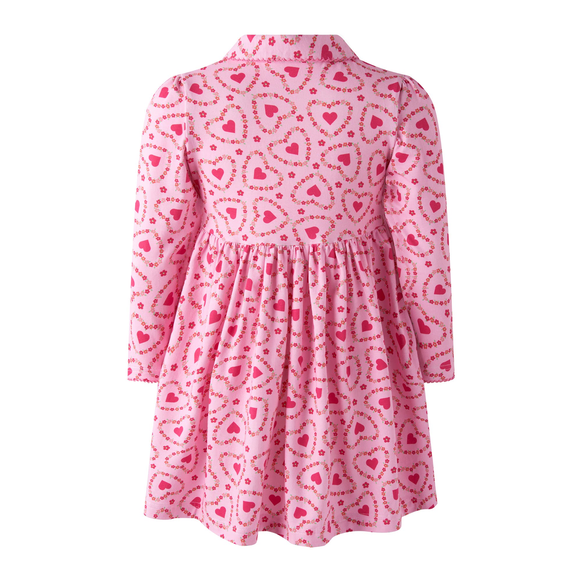 Rachel Riley Floral Heart Jersey Dress | Nordstrom