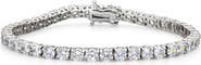 Spero London Sterling Silver Tennis Bracelet - 4mm