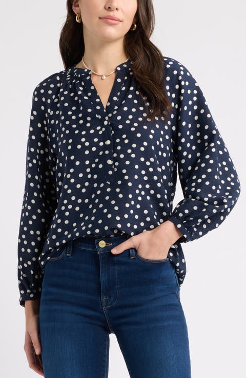 Gathered Popover Shirt