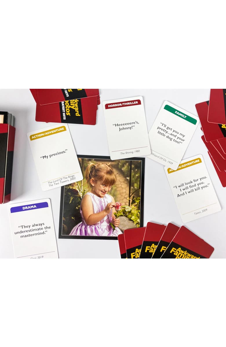 ALL THINGS EQUAL Awkward Family Photos Greatest Hits Card Game, Alternate, color, Multicolored