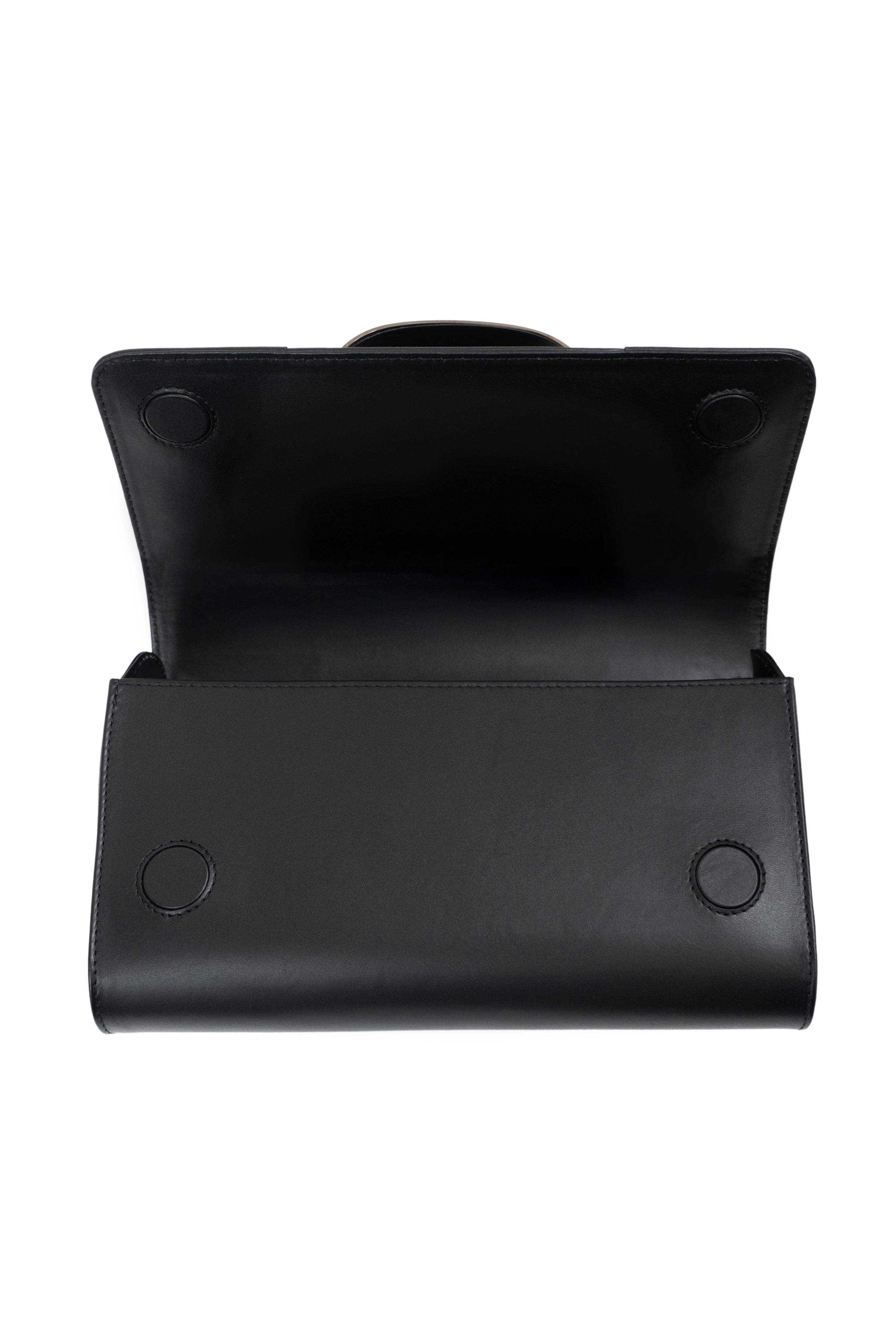 L'Eiffel Classic Clutch, Alternate, color, BLACK