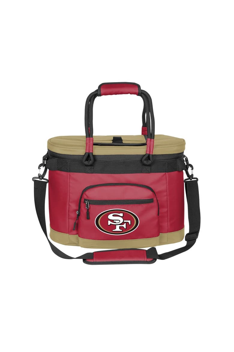 San Francisco 49ers 35 Can Flex Cooler, Main, color, Cardinal