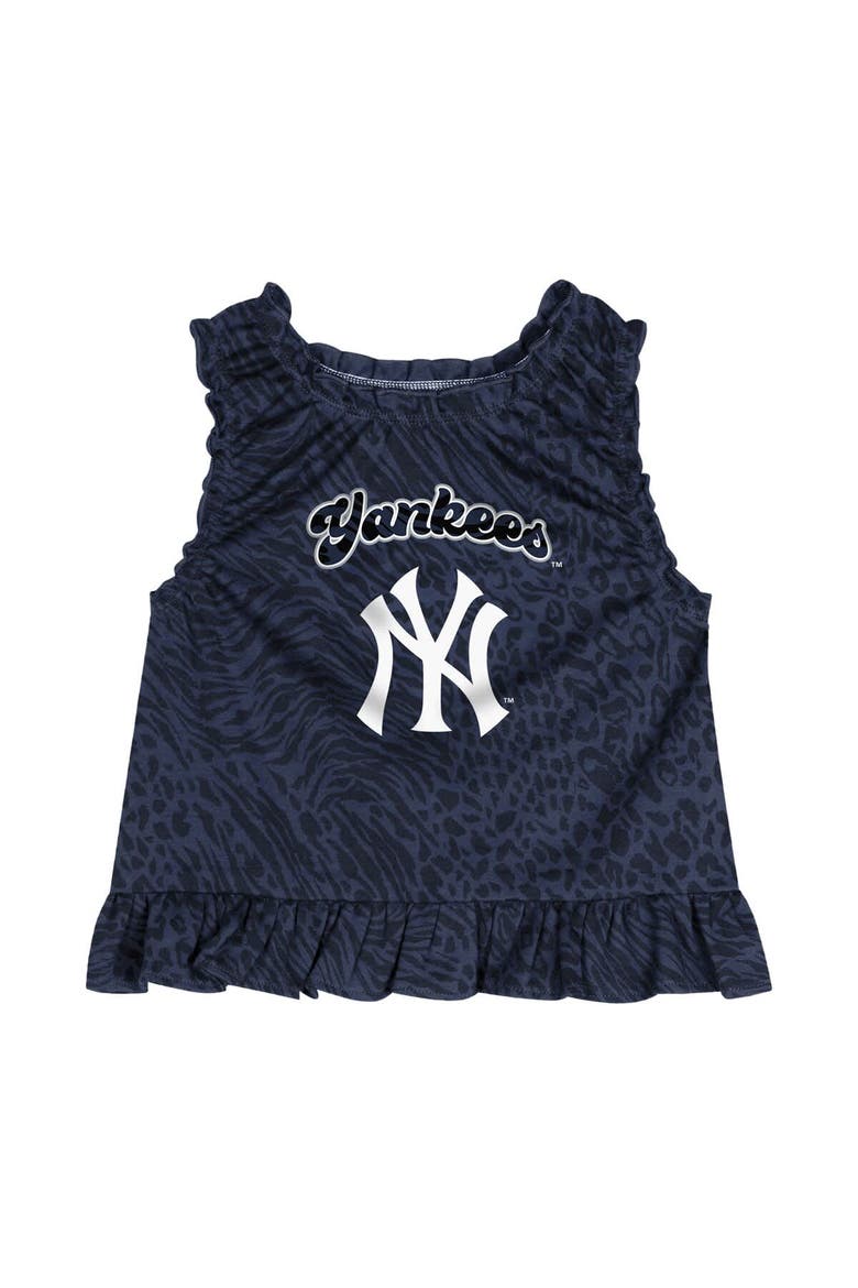 Toddler  Navy New York Yankees Playground Dress, Alternate, color, Navy