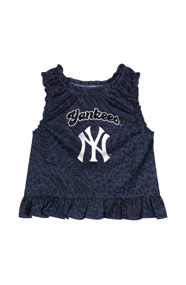 Outerstuff Toddler  Navy New York Yankees Playground Dress, Alternate, color, Navy