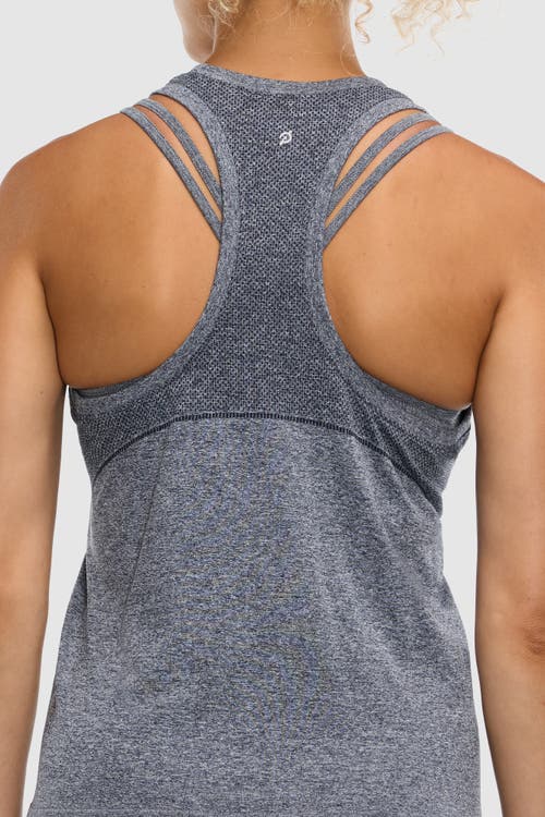 Peloton Seamless Melange Tank In Blue