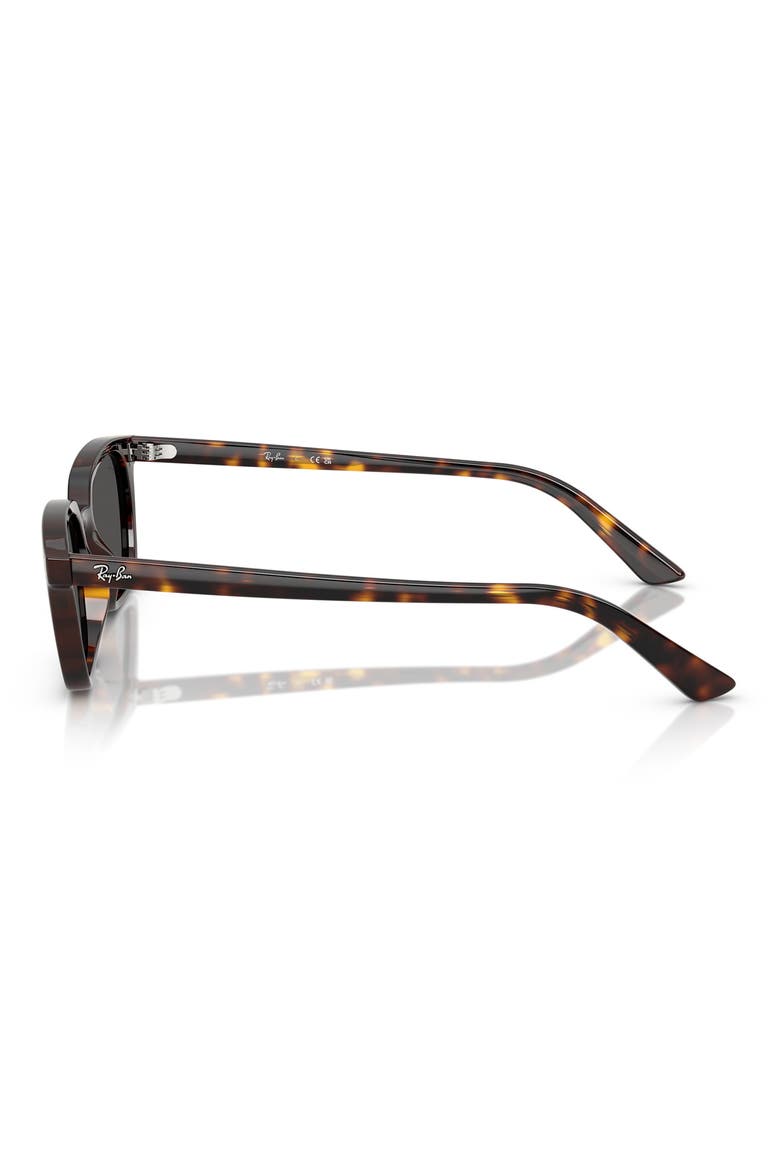 52mm Zaya Pillow Sunglasses, Alternate, color, HAVANA / DARK GREY