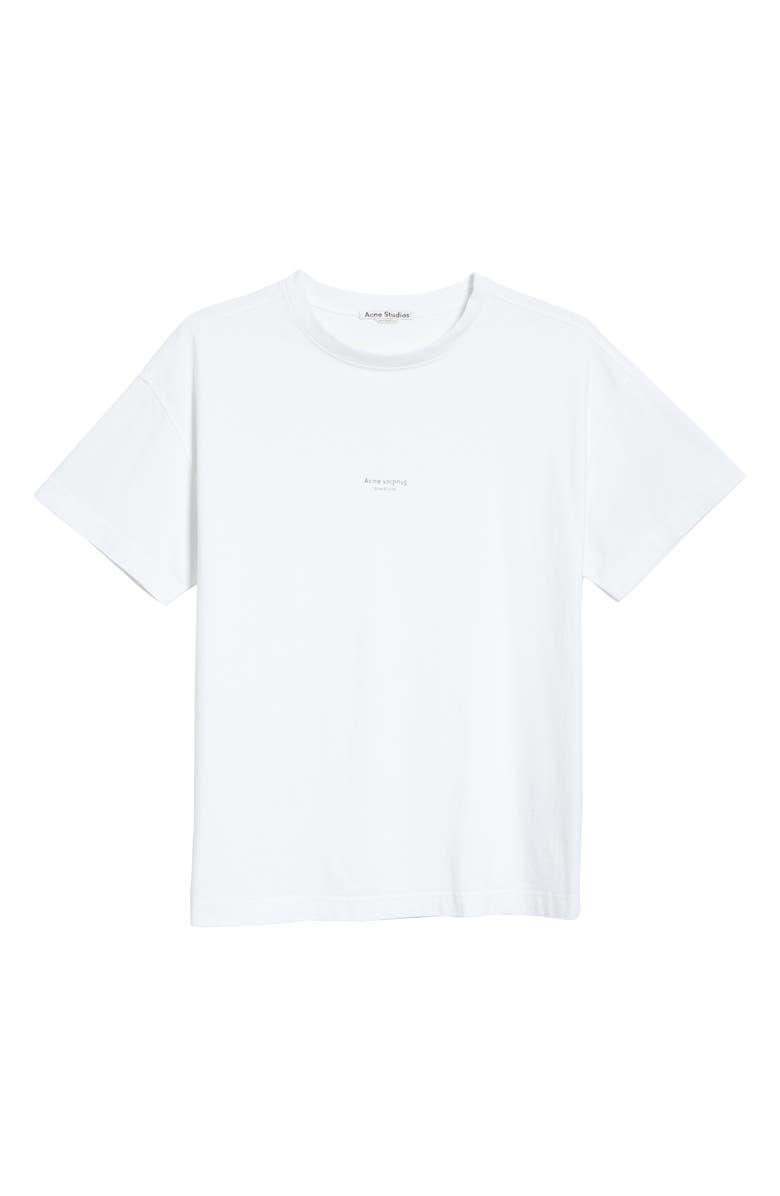 Acne Studios Logo Graphic T-Shirt, Alternate, color, 