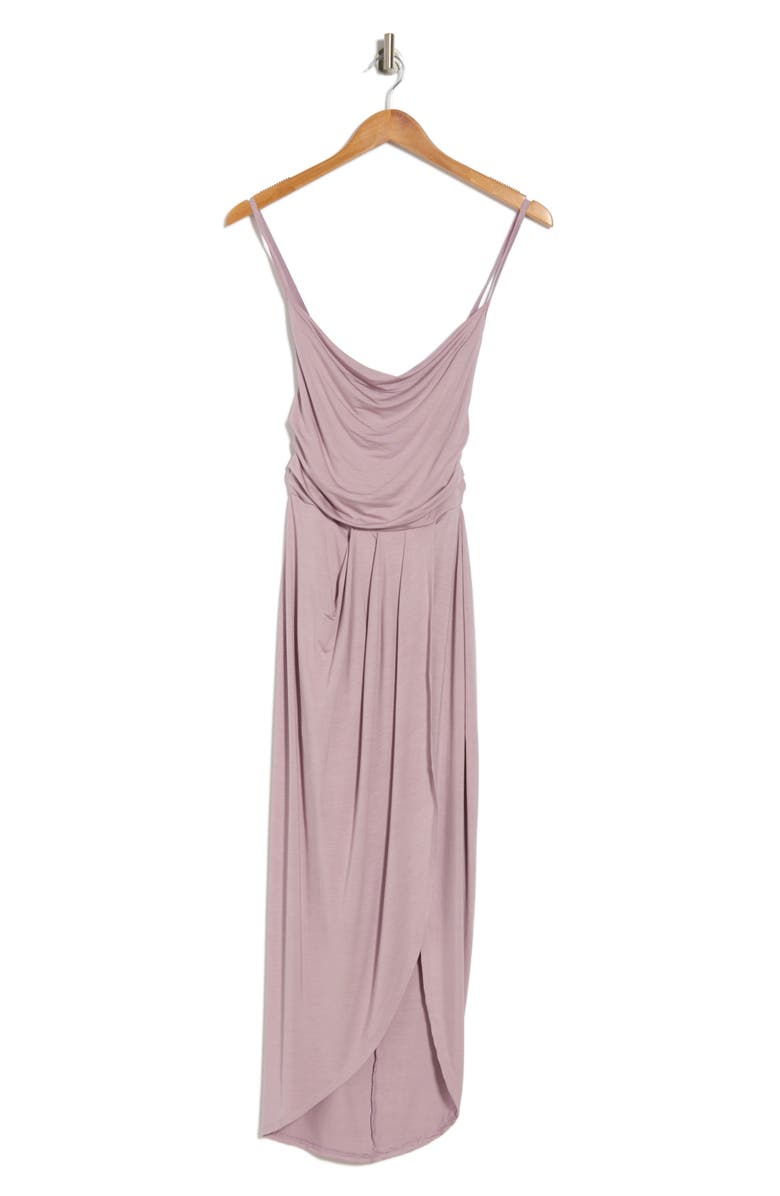 GO COUTURE Tulip Dress, Alternate, color, Elderberry