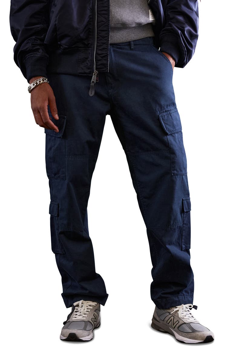 ACU Straight Leg Cargo Pants, Main, color, REPLICA BLUE