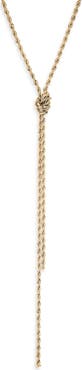 NORDSTROM RACK Rope Knot Y-Necklace