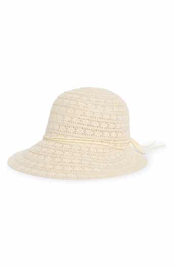 Crochet Braid Straw Sun Hat