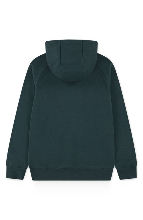 3 Brand Kids' Triple Logo Hoodie In Blue