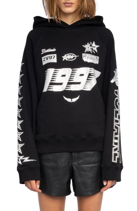 Georgys Crystal Embellished Hoodie