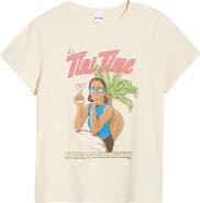 Re/Done Classic Tini Time Graphic T-Shirt