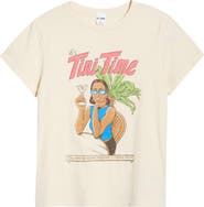 Re/Done Classic Tini Time Graphic T-Shirt